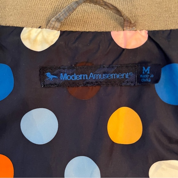 Modern Amusement light rain coat / windbreaker - Picture 2 of 4